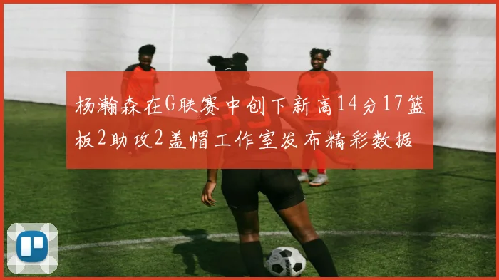 杨瀚森在G联赛中创下新高14分17篮板2助攻2盖帽工作室发布精彩数据海报